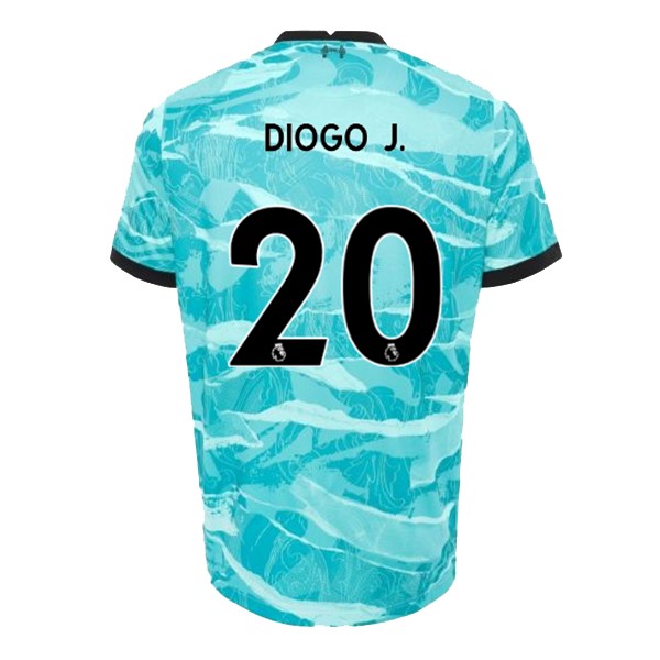 Maglia Liverpool NO.20 Diogo Jota 2ª 2020-2021 Blu